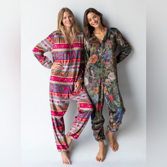 SUPER SOFT 💙BRAND NEW NATURAL LIFE Fleece Onesie Pajamas - Picture 3 of 5